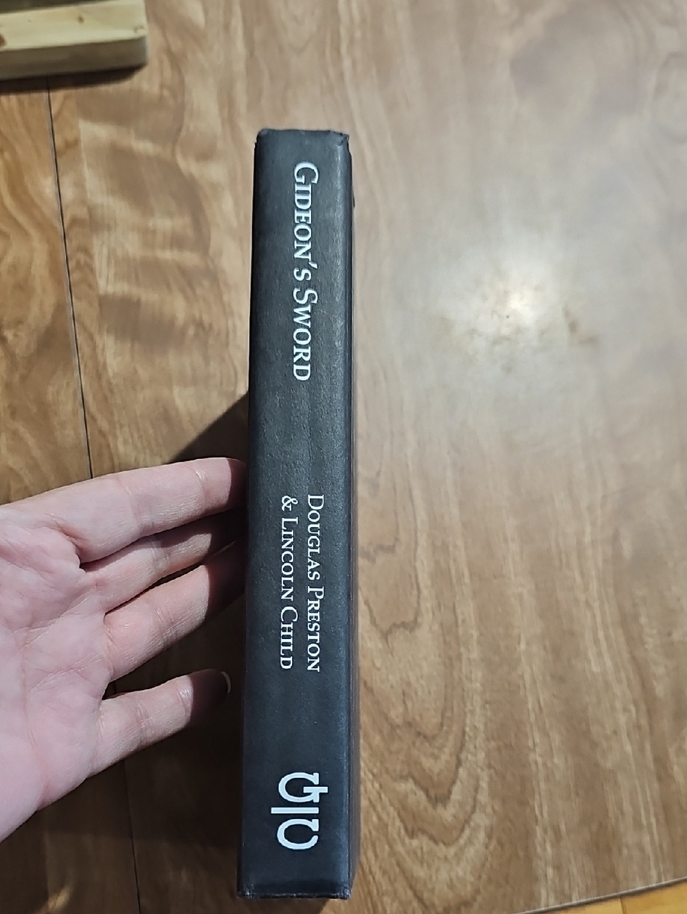 Gideon's Sword Hardcover Book - Black Spine